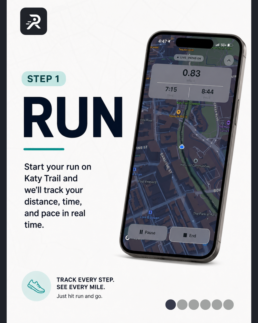 Step 1 - Run