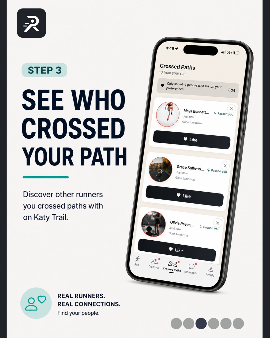 Step 3 - See who crossed your path